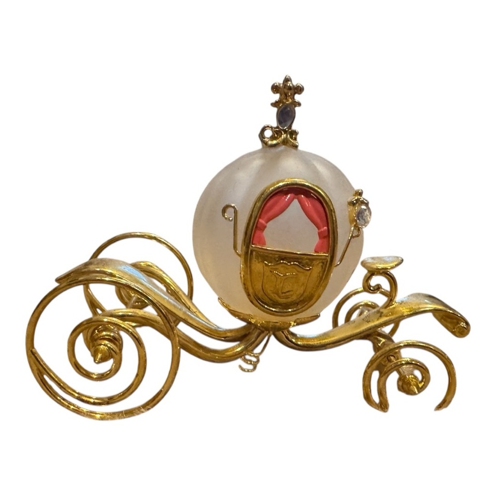 Disney Hallmark Keepsake Ornament 2017 Cinderella’s Carriage Princess - Picture 5 of 9